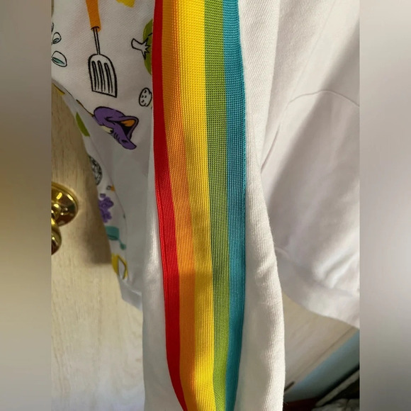Disney Epcot Food & Wine Festival Figment Rainbow Sweatshirt Sz XXL - Picture 4 of 8